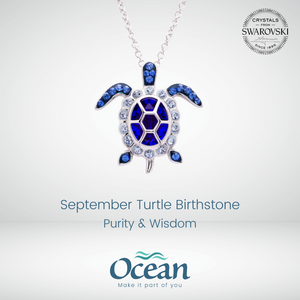 September Birth Stone Necklace